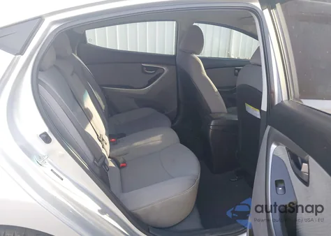 2013 Hyundai Elantra Gls z USA, uszkodzony, nr VIN 5NPDH4AE7DH320534